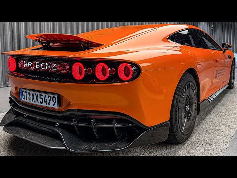 NEW Mercedes Amg GT XX! 1360 HP Electric Sport Car