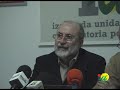 CONFERENCIA DE PRENSA DE SEBASTIAN MARTIN RECIO