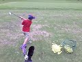 tiger woods has a 4 year old GOLF fan Mathew