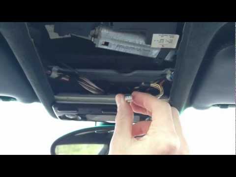 how to sync bmw garage door opener