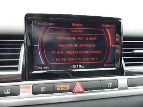 how to update audi mmi
