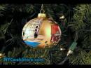 England Glass Christmas Ornament