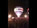 Colorado Springs balloon light up
