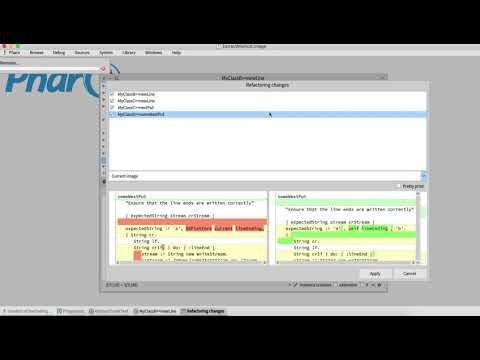Pharo 90 refactoring support improves steadily…