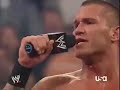 y2j gets his revenge on randy orton previoulsy after the interference in the match of jericho vs umaga