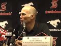 calgary stampeders play the toronto argonauts on saturday. here's stamps head coach tom higgins at the pre-game presser. video by michael petrie, calgary herald.