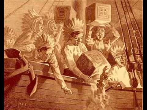 Die Boston Tea Party (1773) - ein Akt des Widerstandes  ...