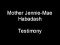 Mother Jennie-Mae Habadash