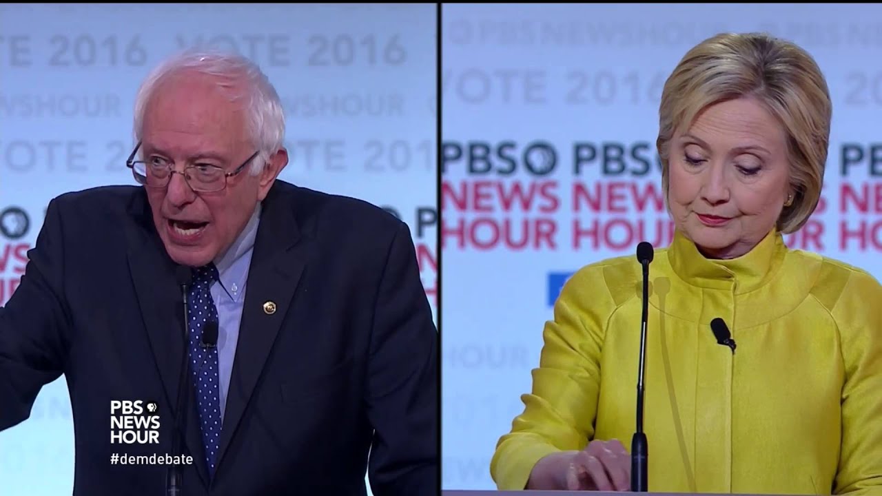 Clinton and Sanders on Mideast War and Kissinger's Legacy (PBS Debate)