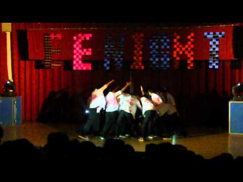 20110316台大電機之夜 大一開場舞 男舞(Popin) 大合舞