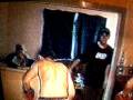 videos de Drunken Kitchen Boxing Knockout in Timmins Ontario - Round 3