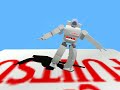 Webots simulation: Fujitsu HOAP-2 humanoid robot sumo