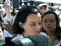 Clara Rojas en la marcha 1 Clara Rojas en la marcha 1