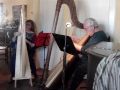 Freed Harp Duet-Cross Strung & Lever Harp.flv