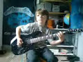 Eight year old plays metallica - one