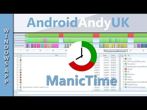 ManicTime Windows Activity Monitoring Application