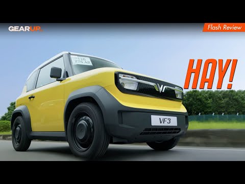 CHẠY THỬ VINFAST VF3: không nên để 45 HP đánh lừa, treo cứng, nhưng nó phải thế! | GearUp