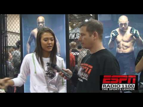 Octagon girl Logan Stanton at UFC 96