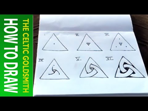 how to draw celtic knots