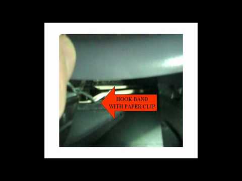 how to open cd door on computer