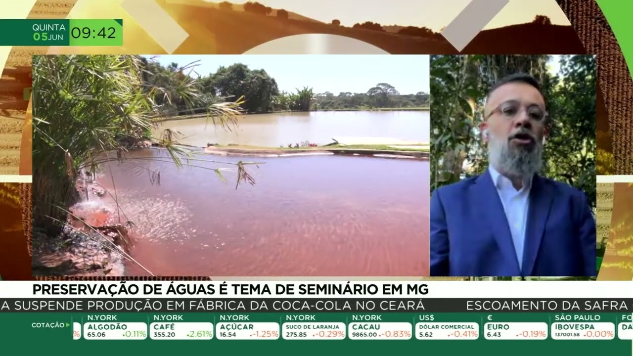 Preservação de águas é tema de seminário em MG