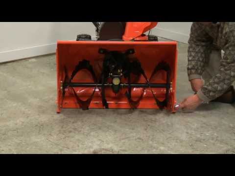 Ariens Sno-Thro housing adjustment process to correct erratic auto-turn performance