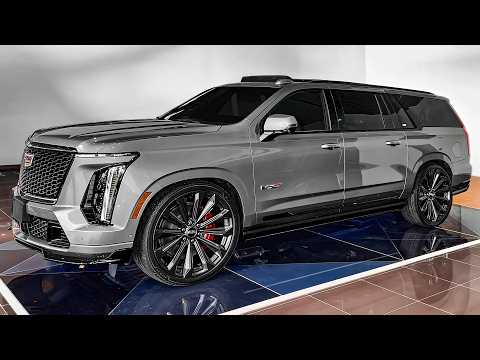 New 2025 Cadillac Escalade V - Wild Luxury SUV in details