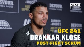 UFC 241: Drakkar Klose Calls Out Gregor Gillespie: ‘No One Wants To Fight Him, I'll Fight Him’ by MMA Fighting