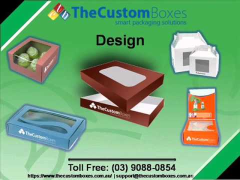 Custom Die Cut Window boxes are distinctive in style and design ...