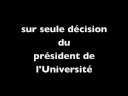 Universit�s : le d�cret de la servitude