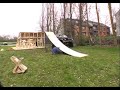 jump over pickup SICK! pro50s.com minibike pitbike crf 50