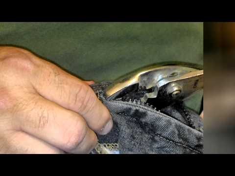 how to repair zipper on jeans
