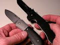 A heavy duty EDC knife or maybe tactical folder, the CRKT Carson M4 looks to be a strong knife.  With its AutoLAWKS feature, the blade is automatically locked into the open position which should preclude inadvertent closure.  The hollow ground, AUS-8 steel drop point blade should offer excellent utility and perhaps some tactical capabilities with its 3.6 length.  Deployment with the M4 is fast and smooth with or without its removable-torsion bar (Outburst mechanism) for assisted opening (I prefer it removed in this model, as shown).   Downsides would include its 5.2 oz weight, the slick Zytel handle scales and a non-positionable pocket clip (dedicated tip down).  But overall this is a handsome and capable blade that will serve admirably if your system can accept the weight.Nutnfancy Likeability Scale:  8 out of 10