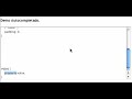 demo autocomplete