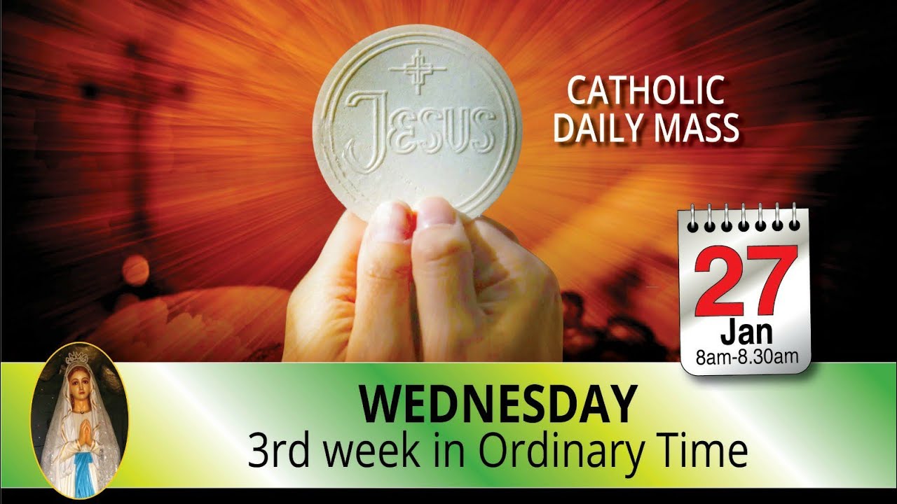Catholic Mass Online 27 January 2021 Live Mass By Divine Retreat Centre