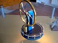 SOLAR Stirling Engine powered by just a small halogen lamp