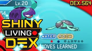 FOSSIL RESETS SHINY TIRTOUGA!! Live Reaction! Quest For Shiny Living Dex #564 | Pokemon XY by aDrive