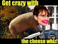 Get crazy with the cheese whiz!