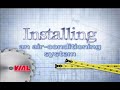 Installation of an Air-Conditioning System