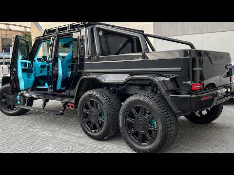 NEW 2024 G63 6x6 G900 BRABUS +SOUND! Tiffany Blue Interior & 900HP G-CLASS