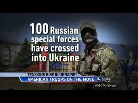 April 24 2014 Breaking News USA boots on ground Eastern Europe warning Putin to stand down