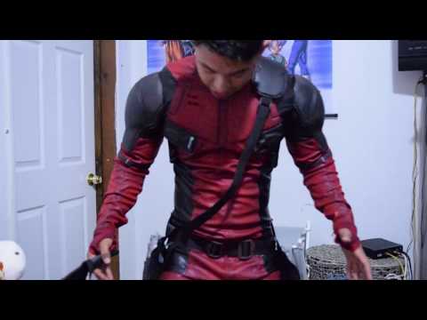 DEADPOOL SUIT MOVIE REPLICA SUIT Fitting Time Professional Cosplay