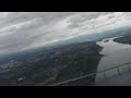 Cessna Cockpit Recording : Portland VFR arrival in Cessna (HD 720p)