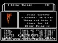 a video, which shows gameplay of the nes game: 'wizardry: the knight of diamonds'. i'm playing the game using my first party out of several.