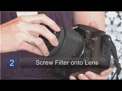 how to fit nd filter