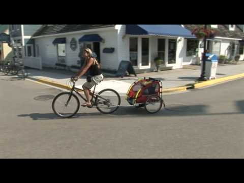 Mackinac Island in Michigan Bike Ride