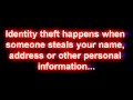 PSA Identity Theft