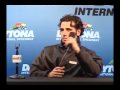 2010-02-06 | Dario Franchitti in-race update ~> Ganassi Racings Dario Franchitti gives the attending media an updaDario Franchitti in-race updatete on the Rolex 24 At Daytona (<span>3:)