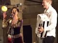 talya g.a http://www.myspace.com/talyagaga 
gypsy macedonian traditional song.
performed in telc, cz republic on august 02.
the israeli ethnic ensemble :
accordion - vitaly podolsky
oud - yaniv taichman
percussion - yochai cohen