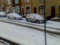 Heavy Snow in Nelson, Lancashire, Cars getting stuck